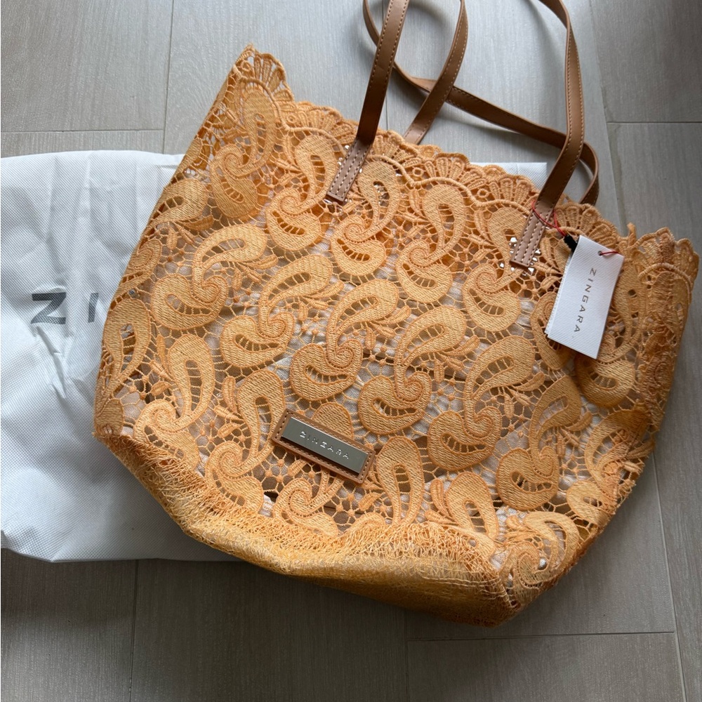Zingara Lace Tote Bag